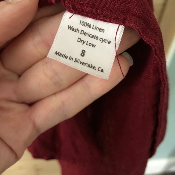 Sugar Candy Mountain Capucine Dress 100% Linen S - Picture 7 of 11